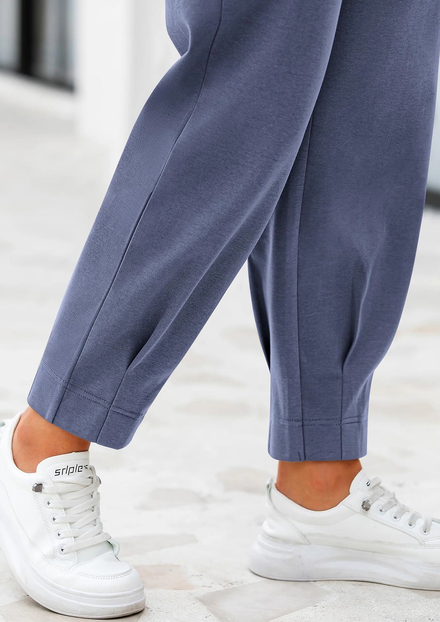Womens Dress Pants Business Casual Trendy High Waisted Ankle Length Dressy Trousers Slacks Work Clothes