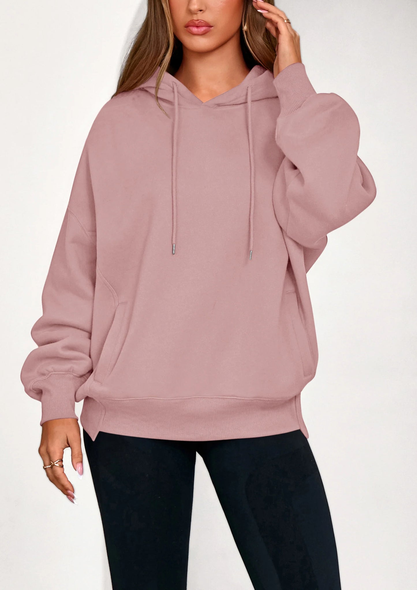 Womens Oversized Hoodies Sweatshirt Long Sleeve Loose Fit Going Out Tops Trendy Casual Fall Fashion Outfits