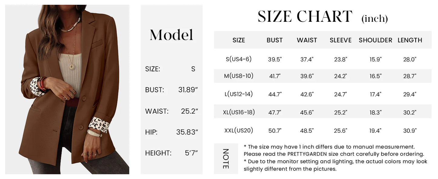 Blazers for Women Fall Work Office Suit Jackets Dressy Open Front Leopard Blazer Business Casual Outfits
