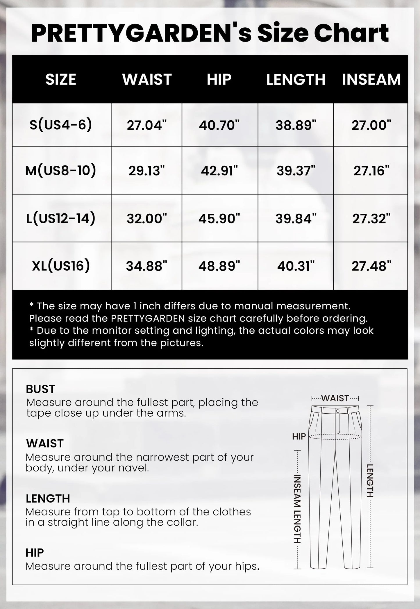 Women's Pants Dressy Casual Fall Elastic High Waisted Work Office Corduroy Trouser Slacks with Pockets