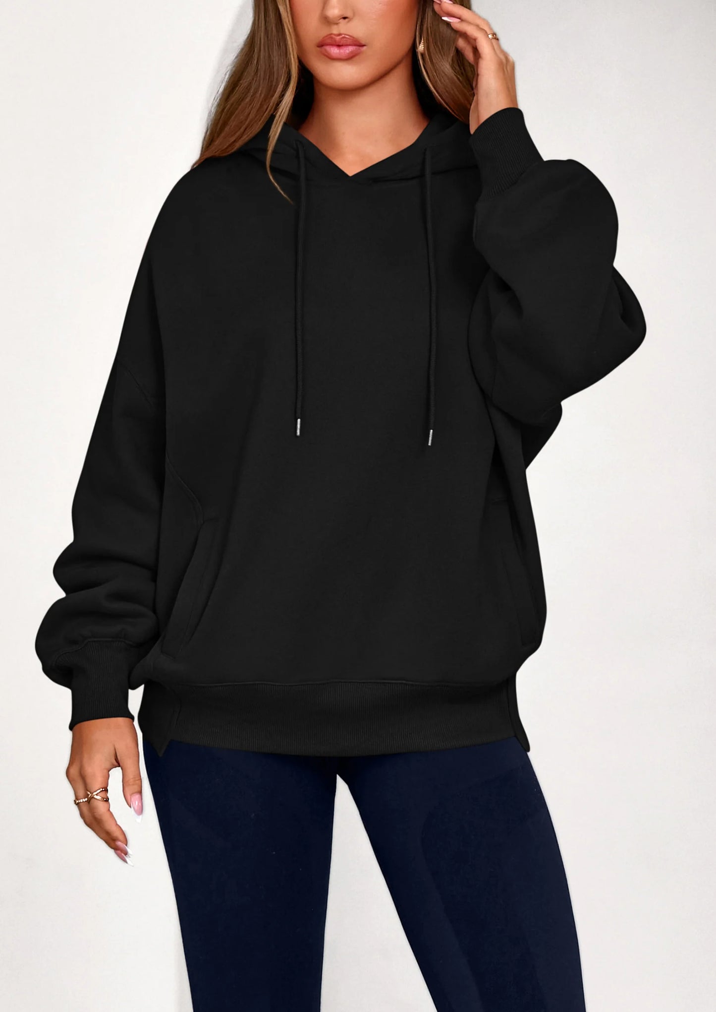 Womens Oversized Hoodies Sweatshirt Long Sleeve Loose Fit Going Out Tops Trendy Casual Fall Fashion Outfits