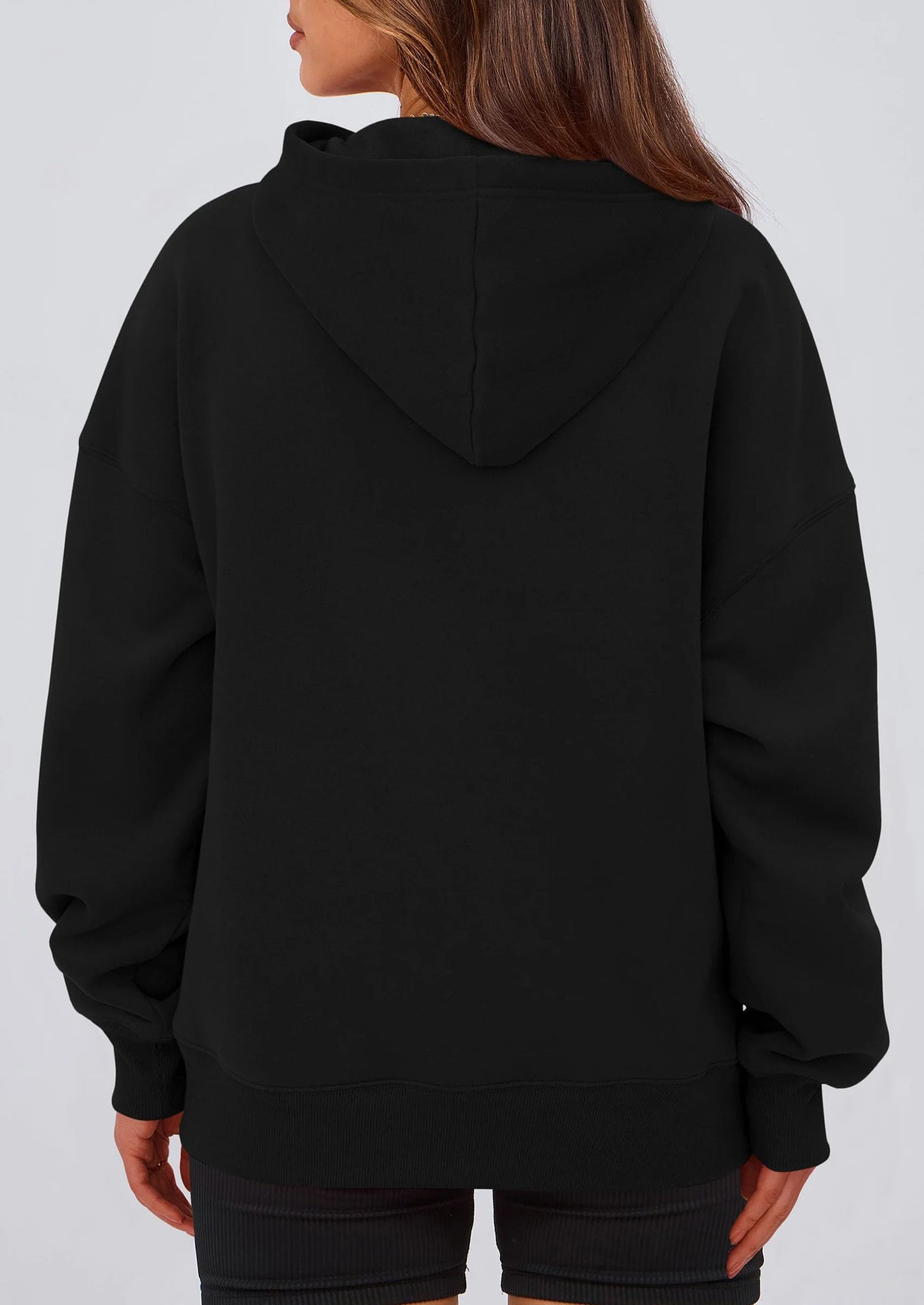 Womens Oversized Hoodies Fleece Hooded Sweatshirts Long Sleeve Pullover Tops Fall Outfits Winter Clothes