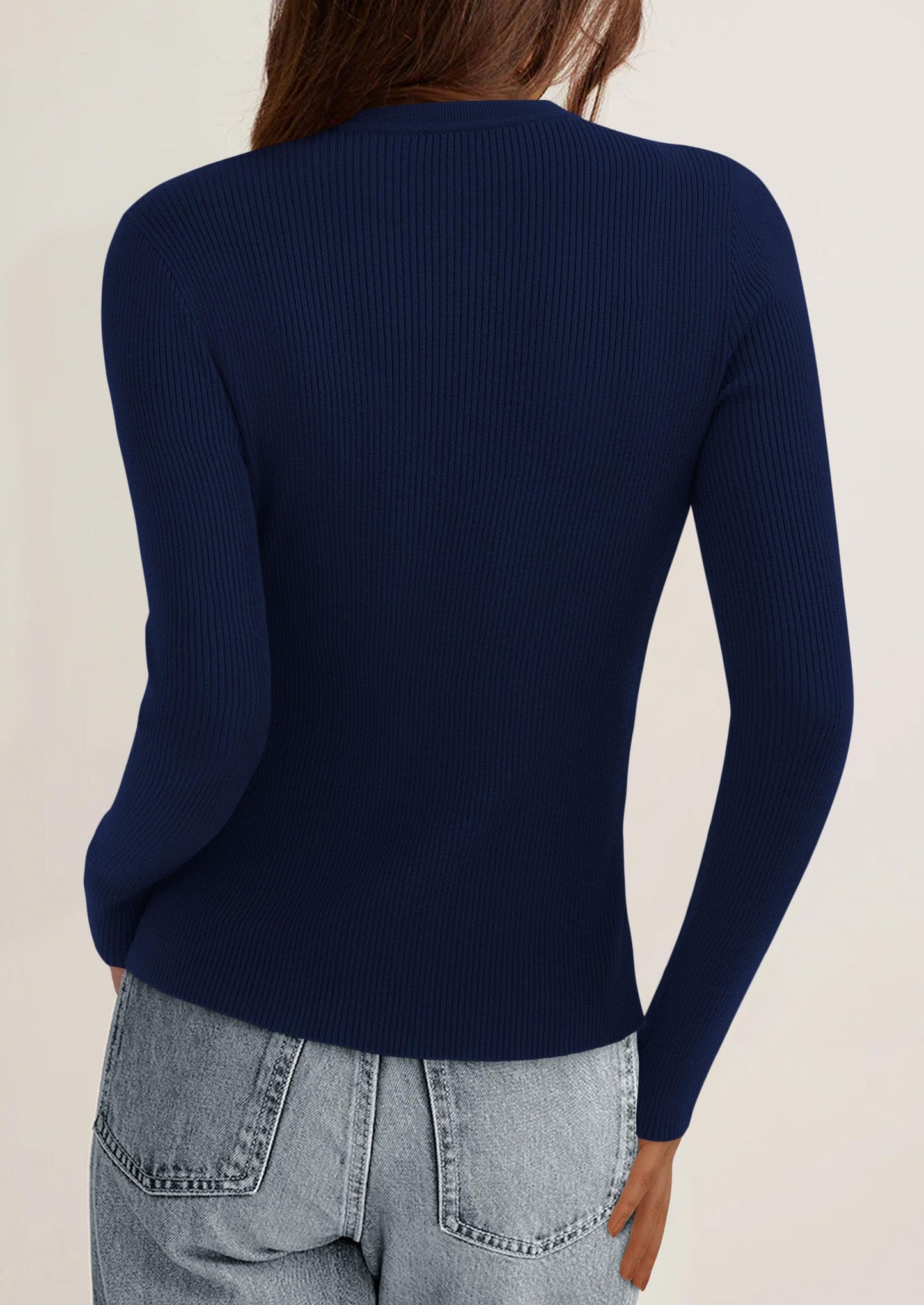 Womens Fall Cardigan Sweaters Lightweight Long Sleeve Button up Ribbed Knit Tops Winter Fashion Clothes