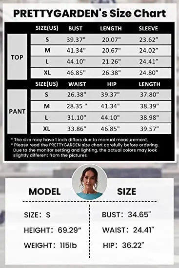 Women's Color Block 2 Piece Spring Tracksuit Crewneck Long Sleeve Tops Long Sweatpants Outfits Lounge Sets