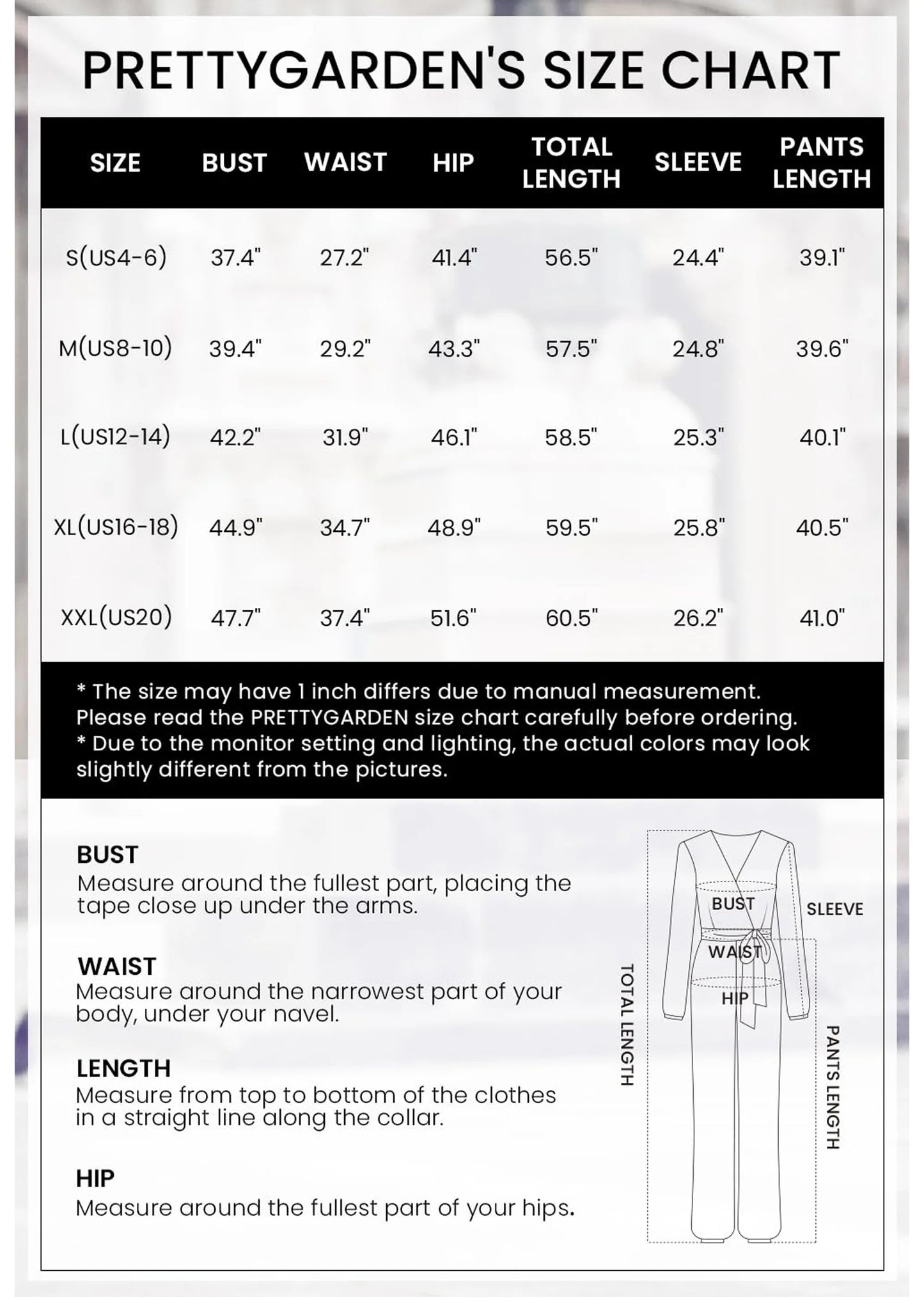 Women's Fall Jumpsuits Dressy Casual Pants Romper Spring Long Sleeve V Neck Belt Pockets One Piece Outfits