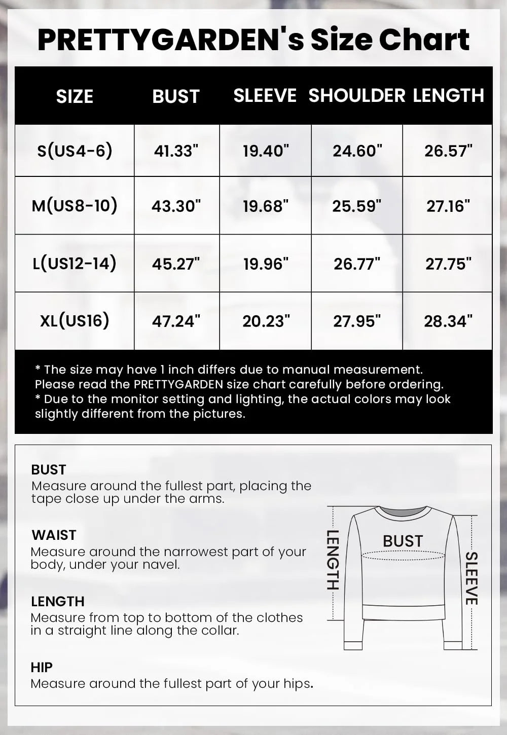 Women's Fall Sweaters Casual Crew Neck Long Sleeve Pullover Tops Ribbed Knit Loose Fit Winter Clothes