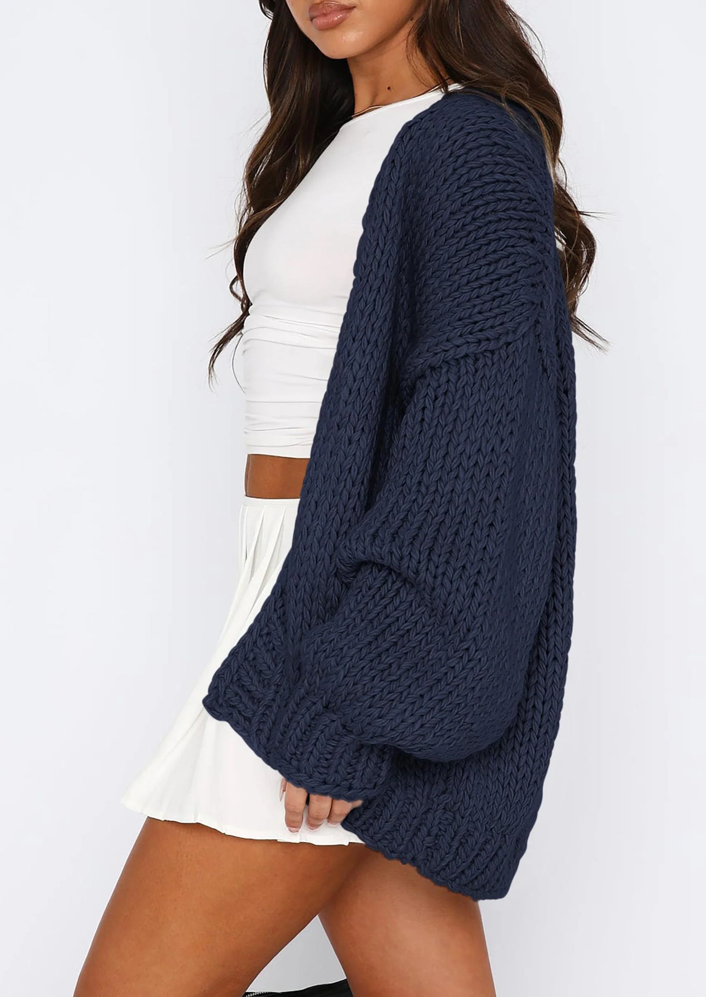 Cardigan Sweaters for Women Trendy Fall Fashion Long Sleeve Chunky Knit Cardigans Winter Clothing Outfits