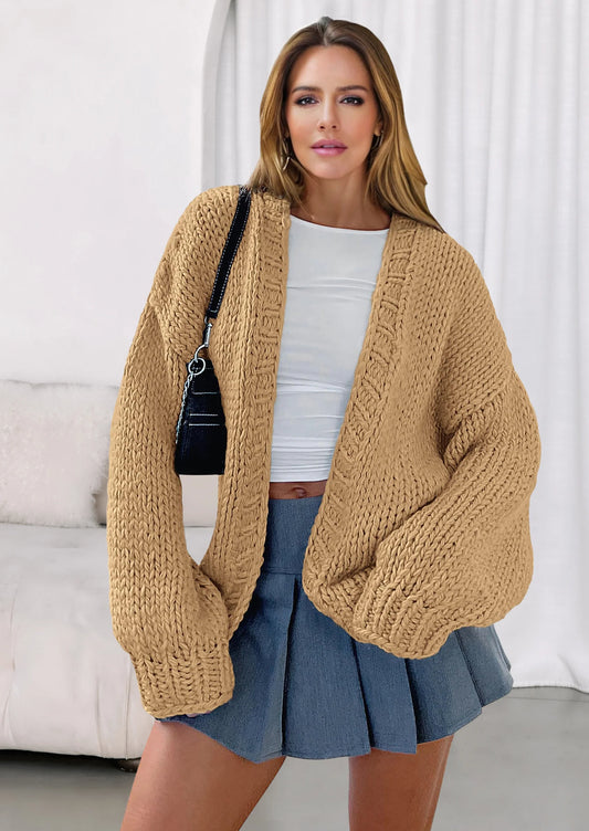 Cardigan Sweaters for Women Trendy Fall Fashion Long Sleeve Chunky Knit Cardigans Winter Clothing Outfits