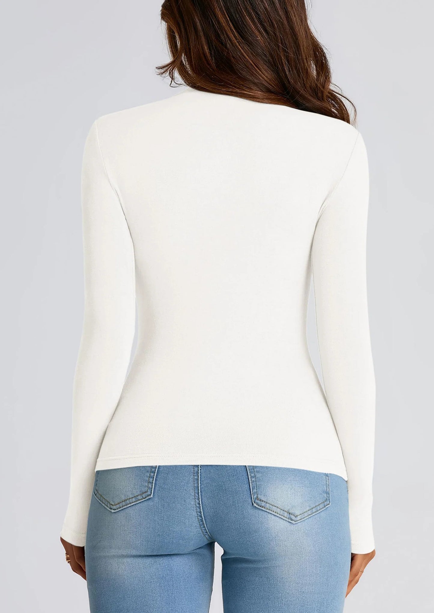 Womens Fall Y2K Going Out Crop Tops Long Sleeve Mock Neck Ruched Slim Fitted Basic Trendy Casual T Shirts Blouse