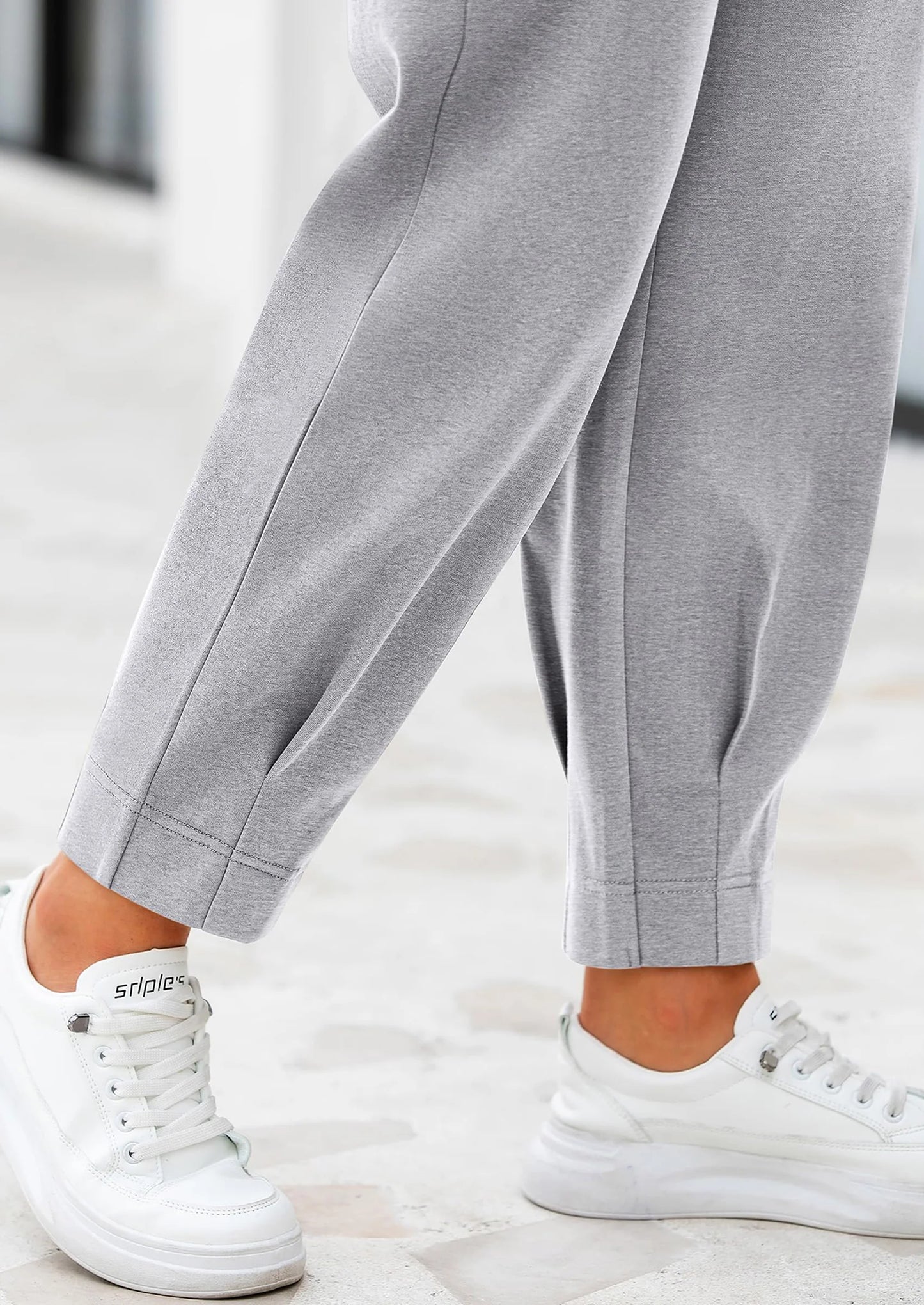 Womens Dress Pants Business Casual Trendy High Waisted Ankle Length Dressy Trousers Slacks Work Clothes